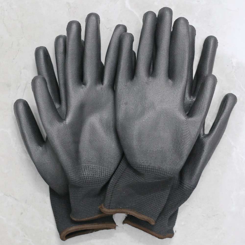 Work Gloves Color Plus Size  Yellow Trim Quantity2 Pairs