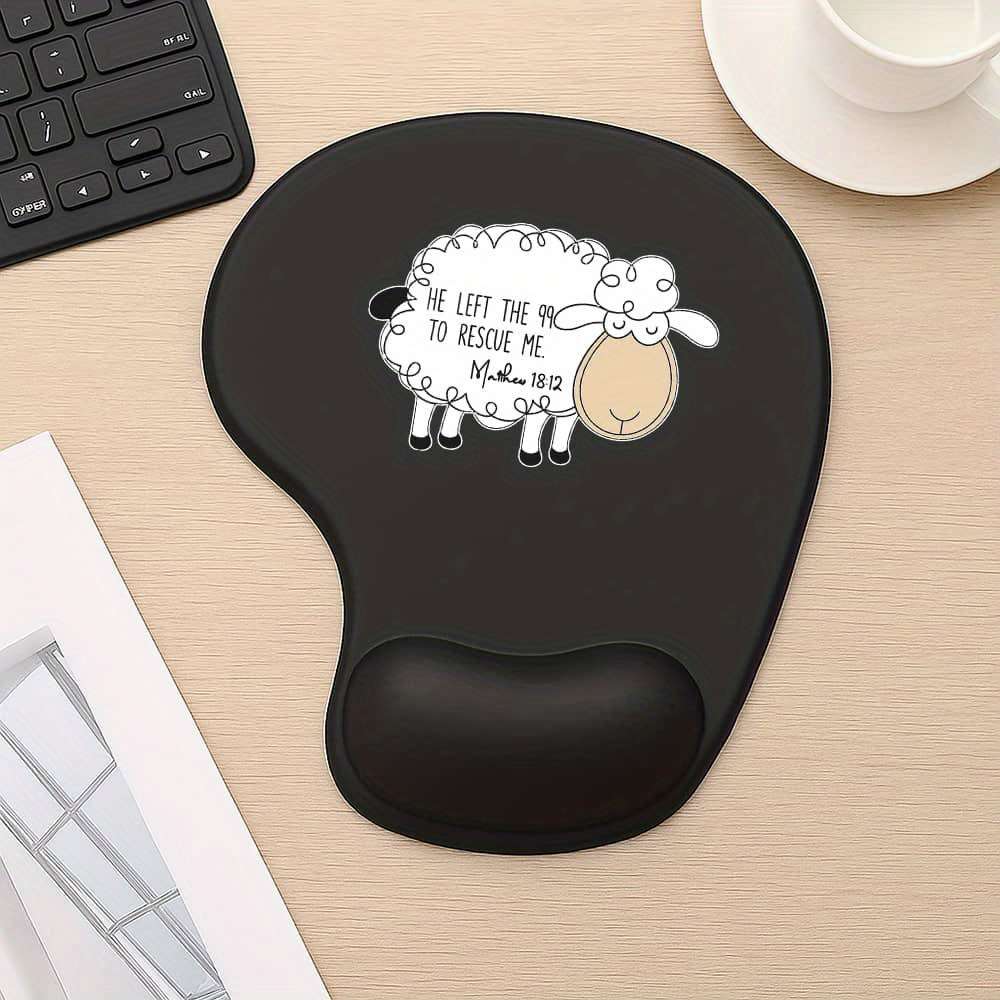 Sleek WearResistant Christian Faith Mouse With Left For Home Studio Black