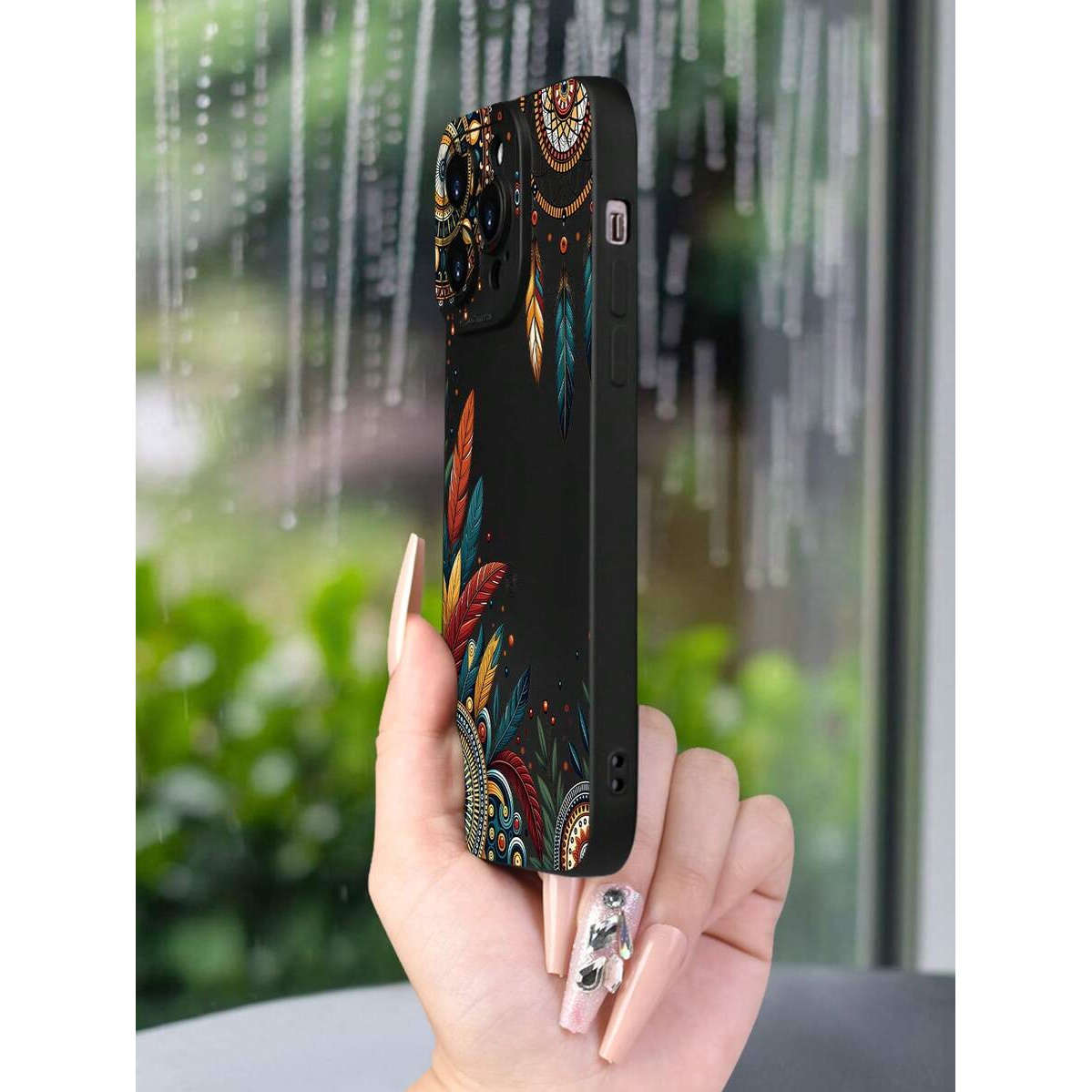 Phone Case Black Compatible Model Samsung Galaxy A24 4G