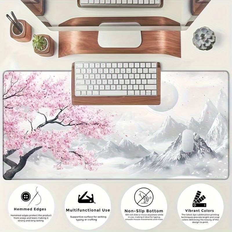 Professional MicroTextured Large Gaming Mouse With Cherry For Office Desk