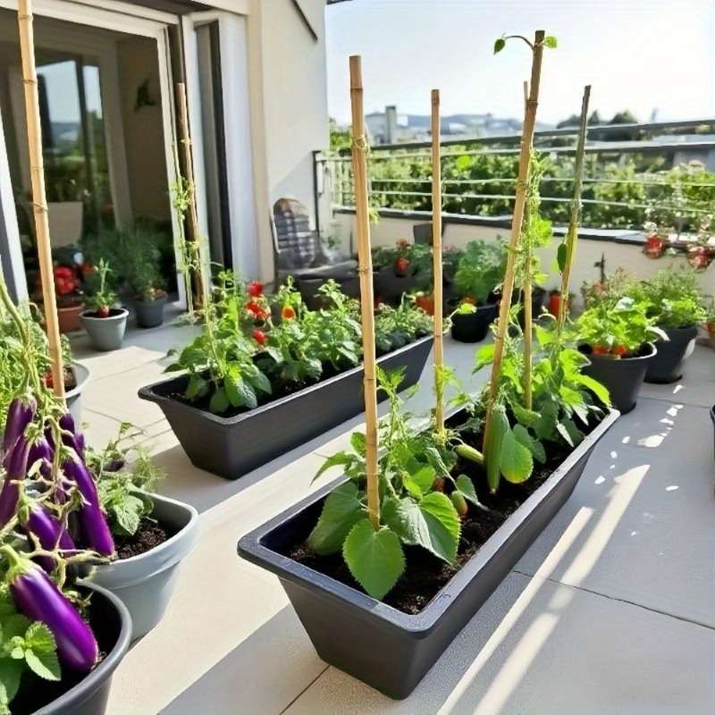Flowerpot Color Mixed Color  Base Tray Quantity6Pcs