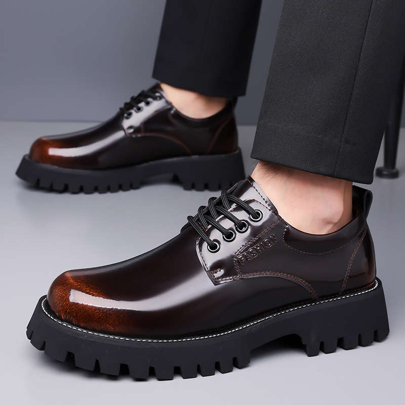 Mens Leather Shoes Color Brown Sizeuk 10.5