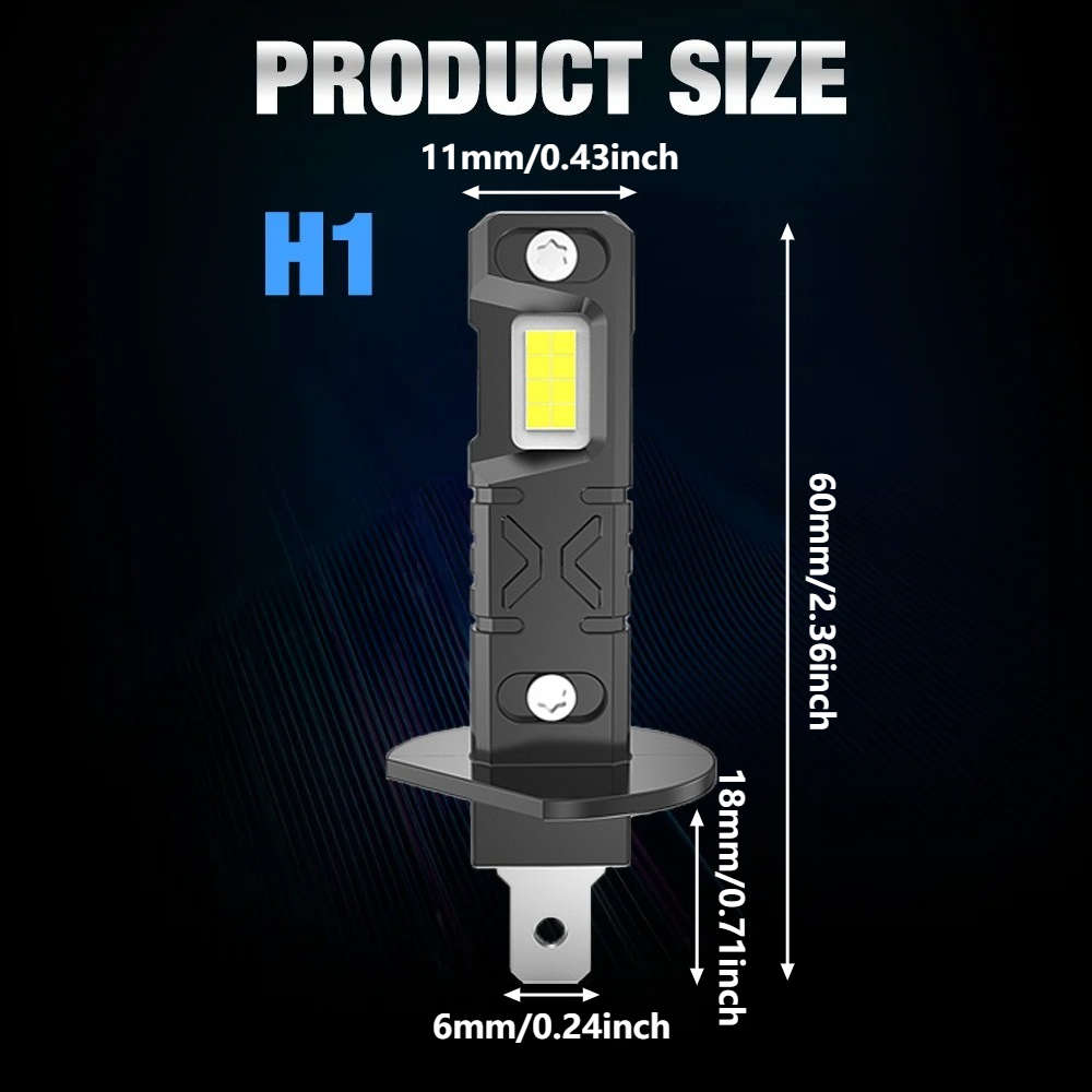Car Lights Color H1