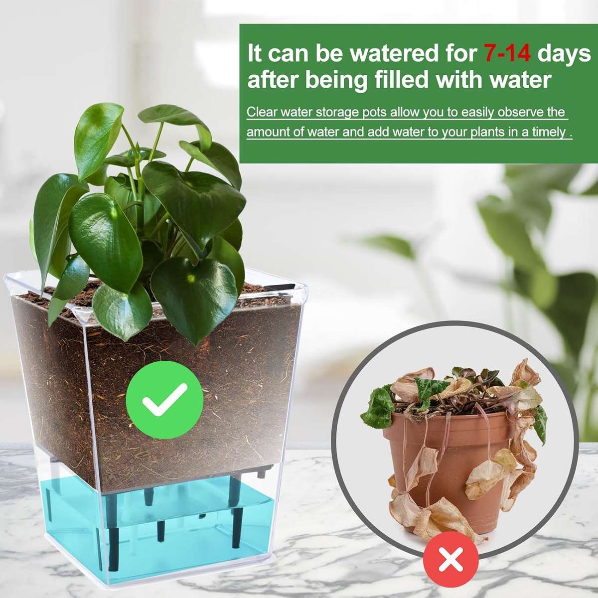 Flowerpot Quantity 3Pcs