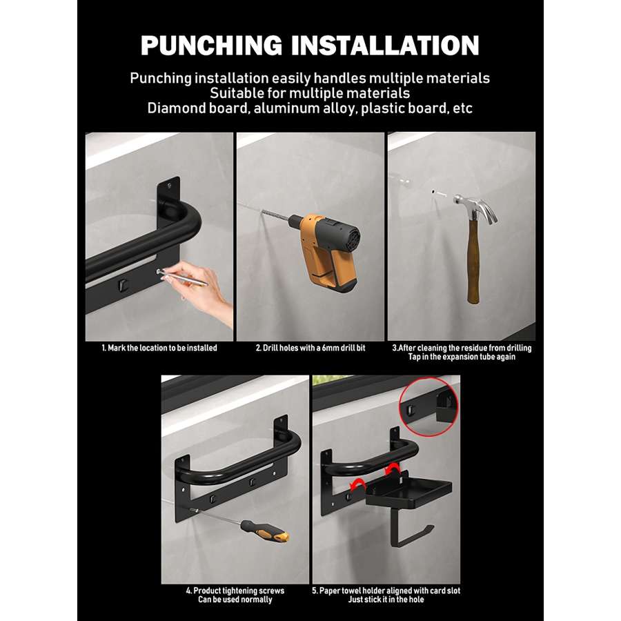 Handrail Color Black