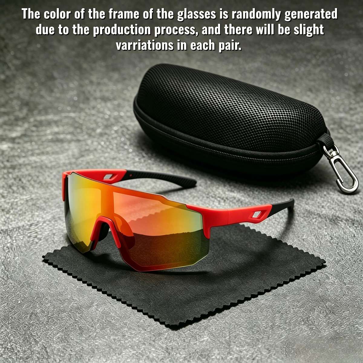 Cycling Glasses Color C8 T6 1 Lens Cloth
