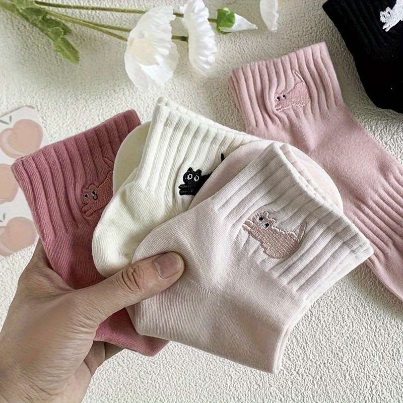 Women S Socks Color 5Pcs Mixed Color Size Onesize