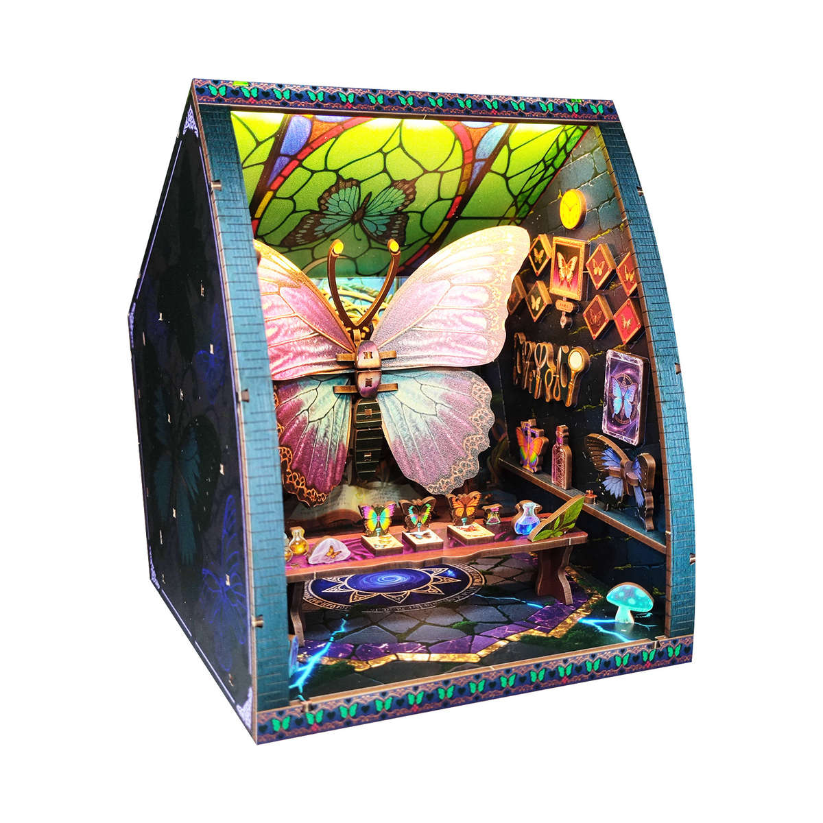 3D Model Desktop Ornaments Style Butterfly Museum