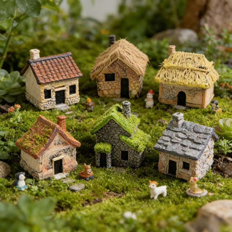House Model Color 5 Pieces  Randomly