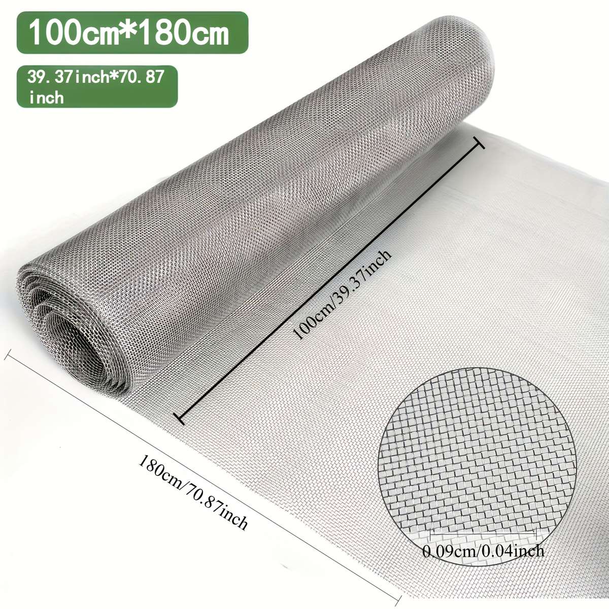 Mosquito Screens For Doors And Windows Grey Size 2Pcs