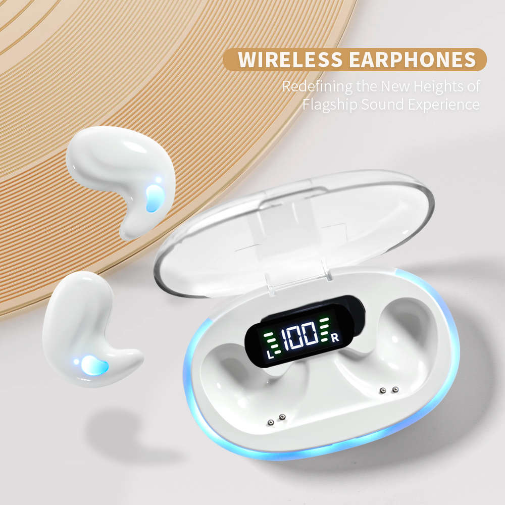 Rechargeable Wireless Earbuds Headphones Headset