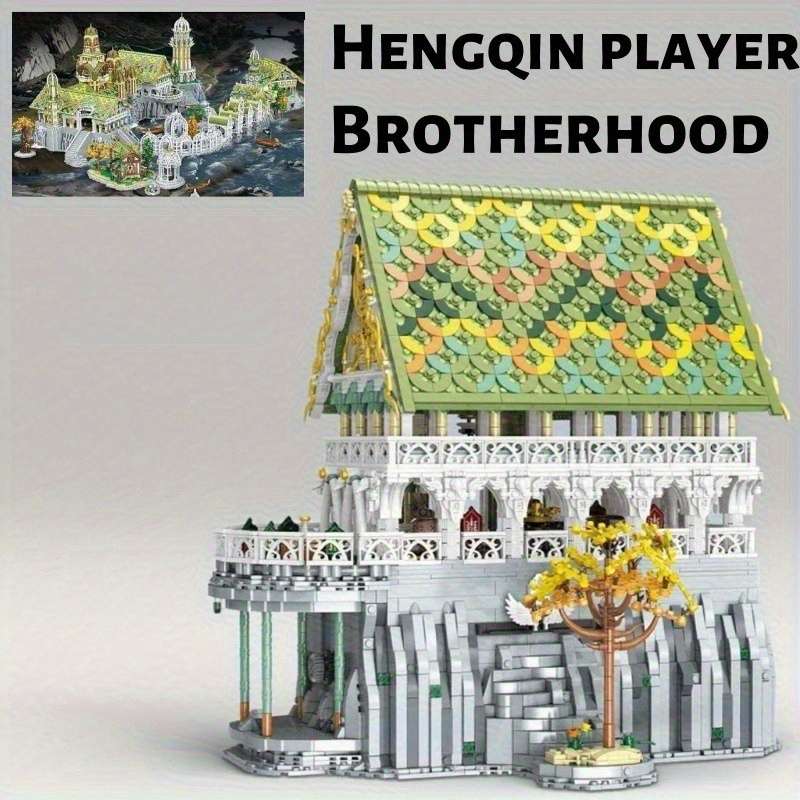 3D Building Model Puzzle Set Model Bk 33244
