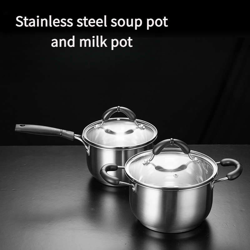 Elite Stainless Steel Soup Pot Thickened For Catering