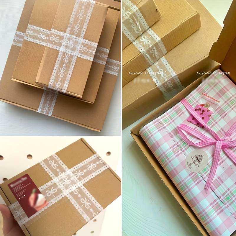 Adhesive Tape Color White Lace Quantity1 Roll