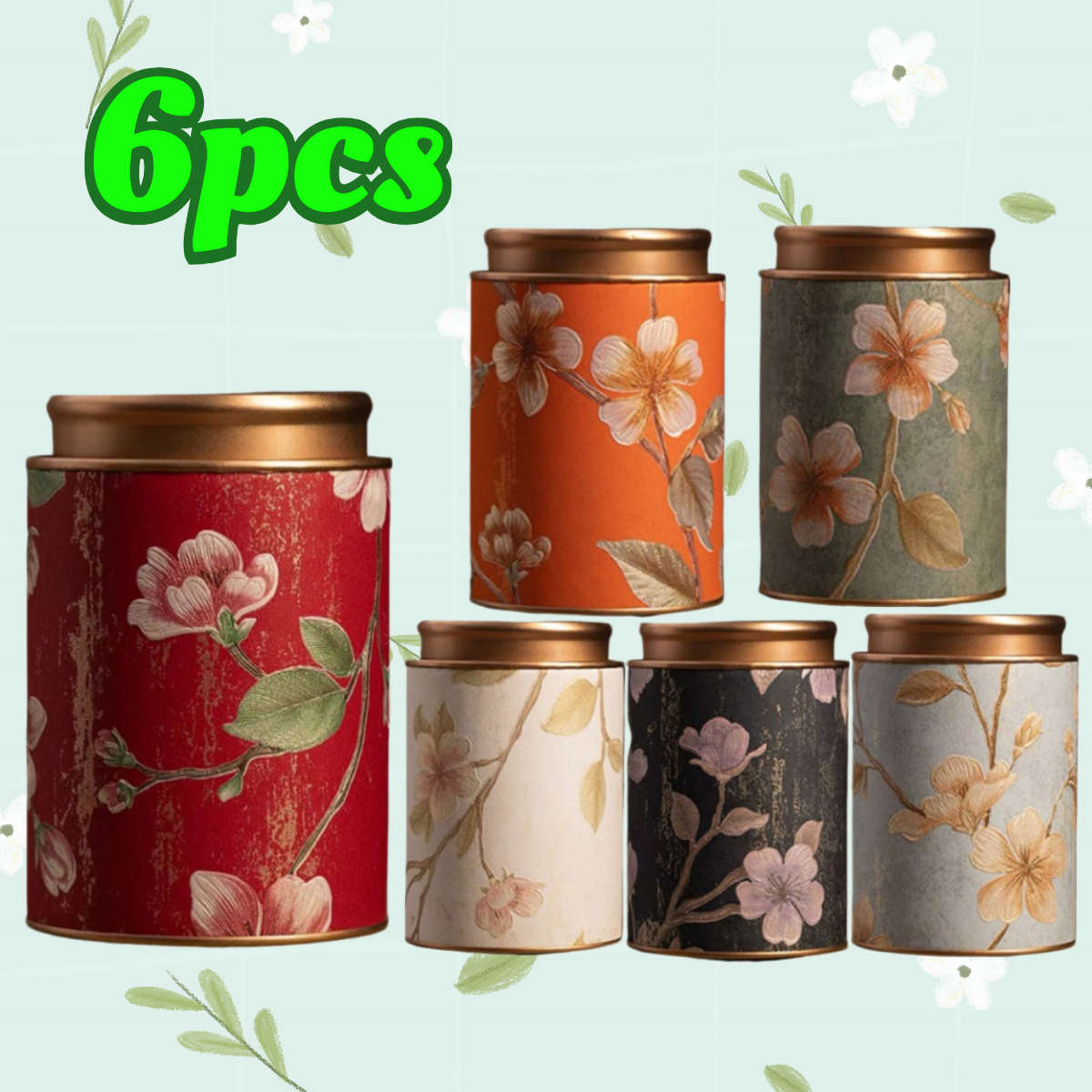 Sealed Jar Quantity 6Pcs