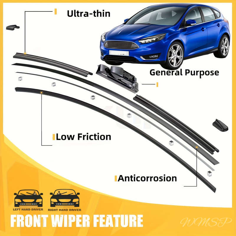 Windshield Wipers Model Ford Focus 3 Hatchback