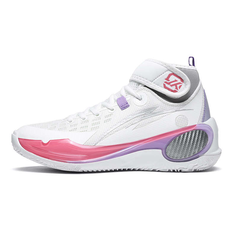 Sneakers White Pink Size Uk 7