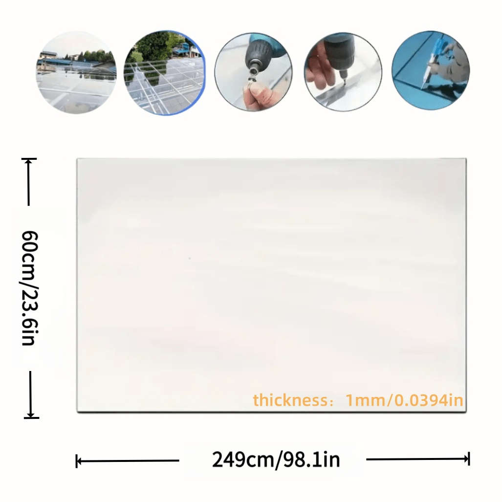 Polycarbonate Sheets Style Tea Color 60249Cm