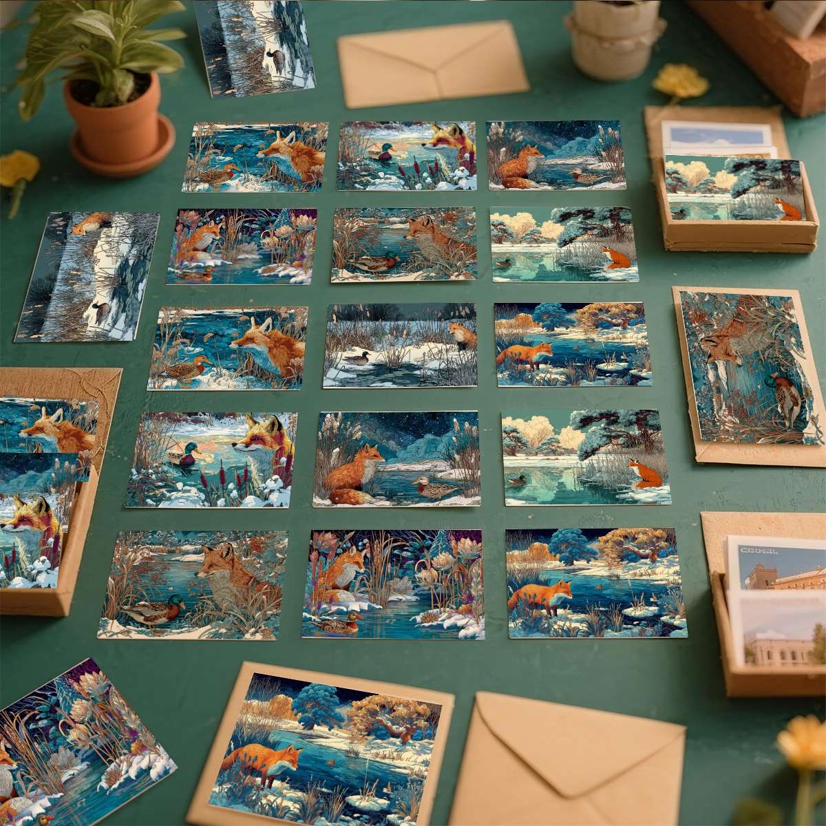Greeting Cards Quantity 32Pcs