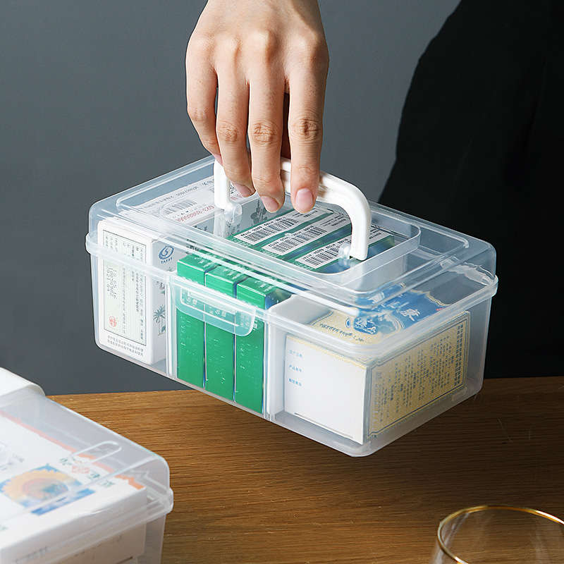 Antibacterial Box Transparent 3Pcs