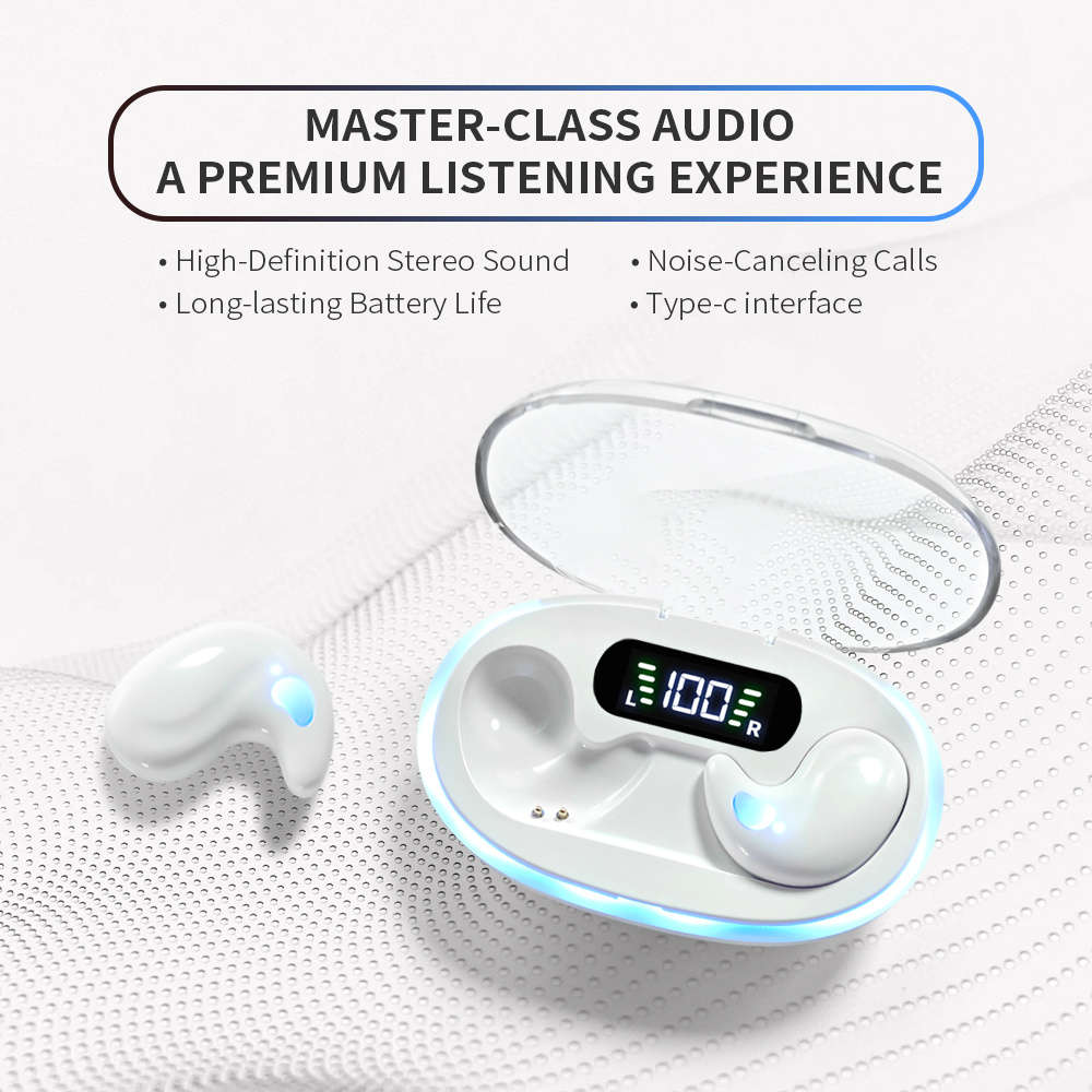 Rechargeable Wireless Earbuds Headphones Headset