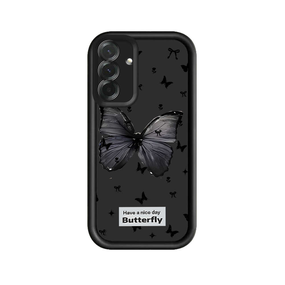 Phone Case Black Compatible Model Galaxy A7 2018