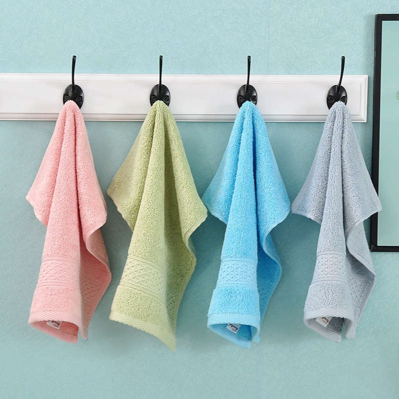 Towel Items 6Piece Sky Blue Square Scarf