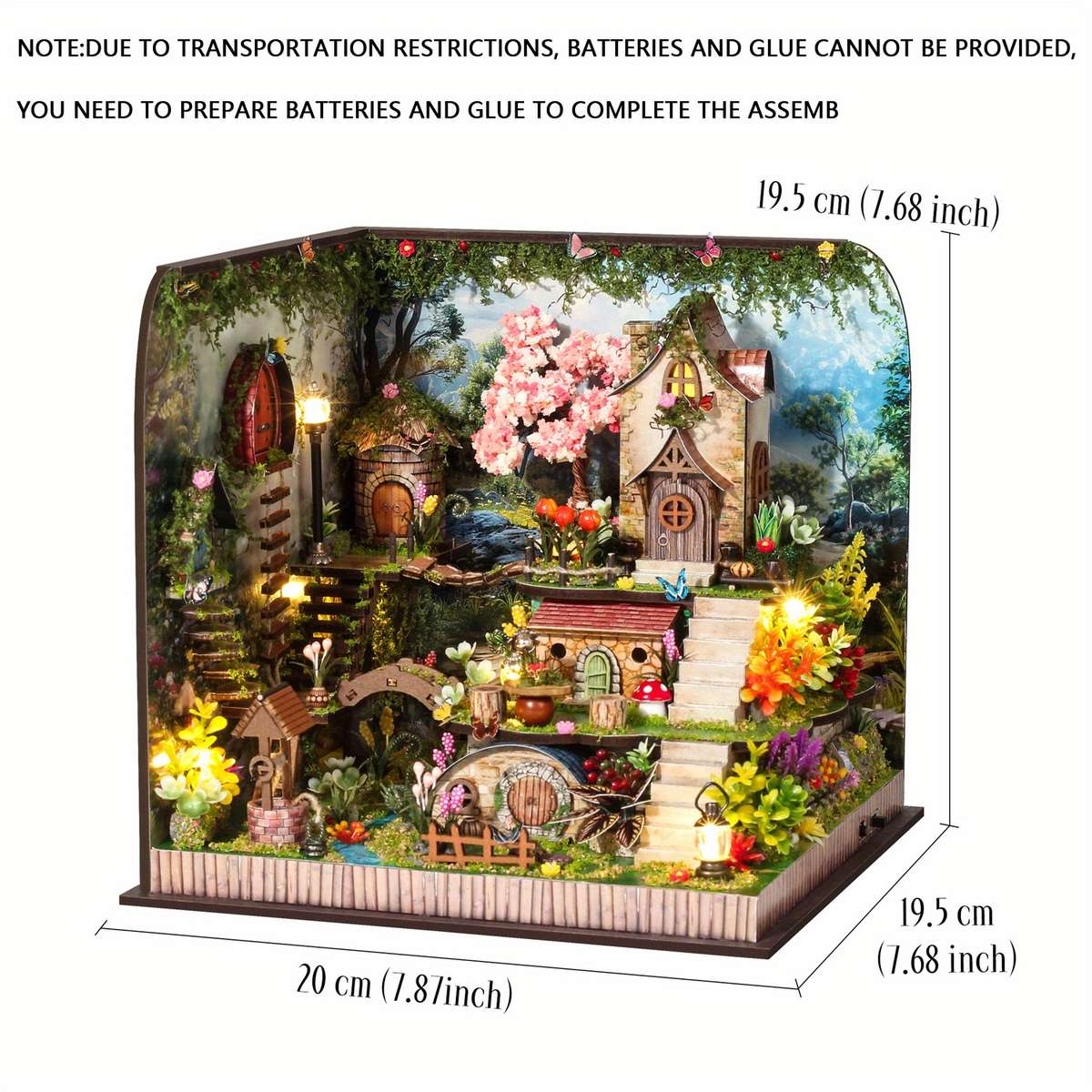 3D Model Desktop Ornaments Style Forest Secret Realm