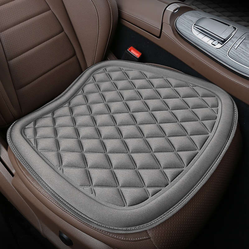 Car Seat Cushion Gray 2Pcs Pack
