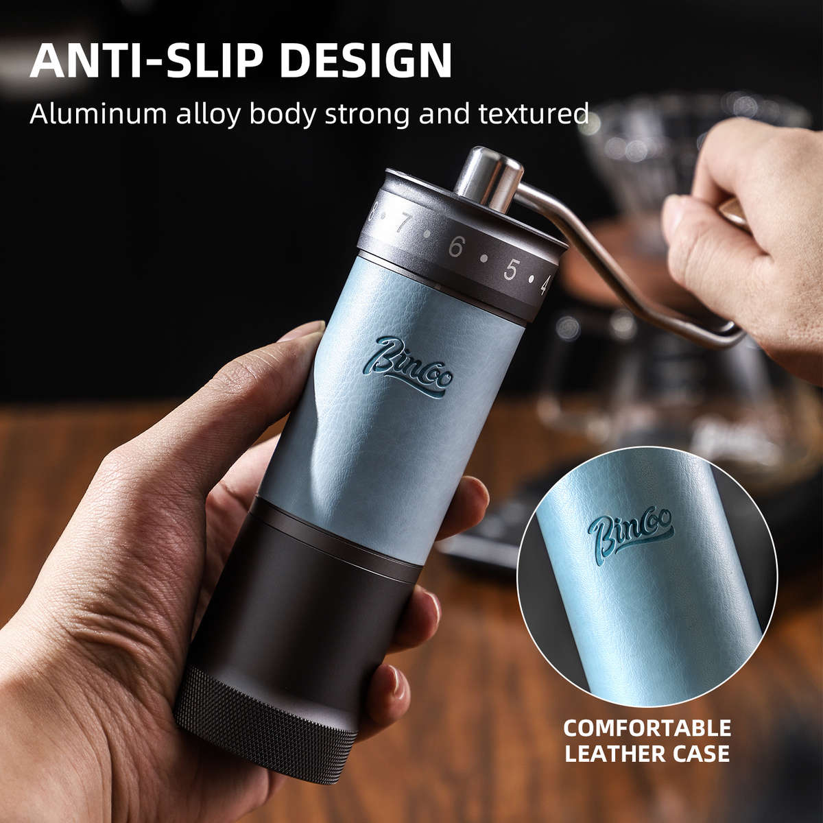 3PCS Reliable Durable Precision Bincoo Pro External Grinder Set Hex for Home