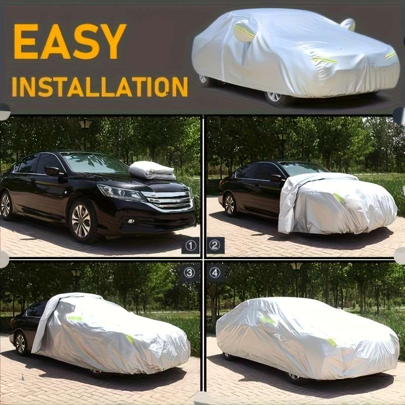 Car Cover Color Silvery