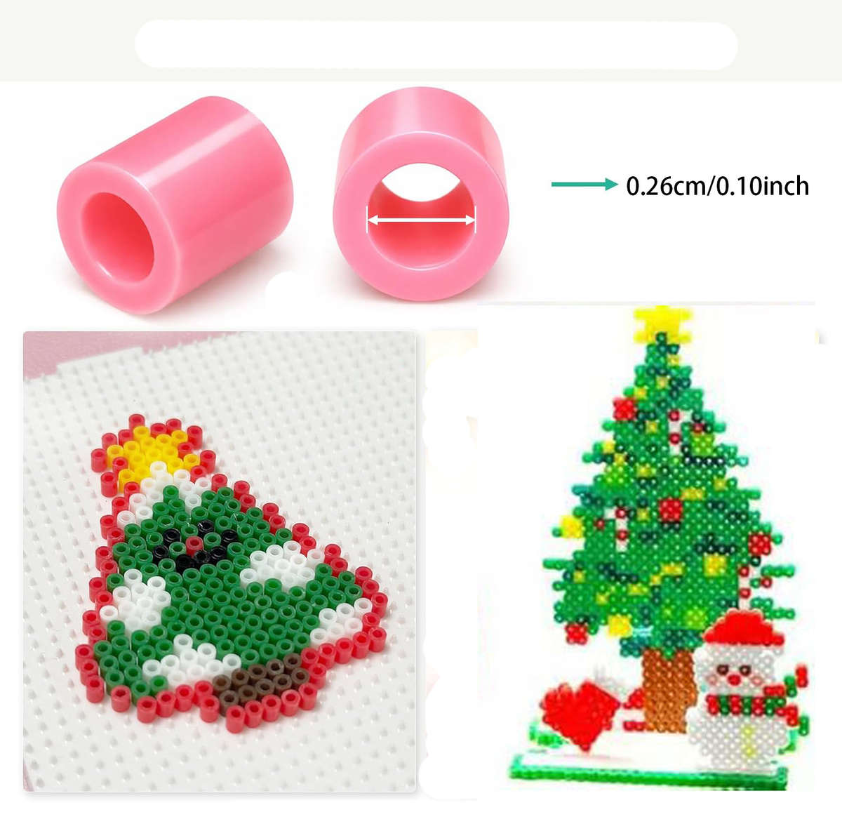 Perler Bead Set 5 Piece Puzzle Bean Bag Set With Accessories