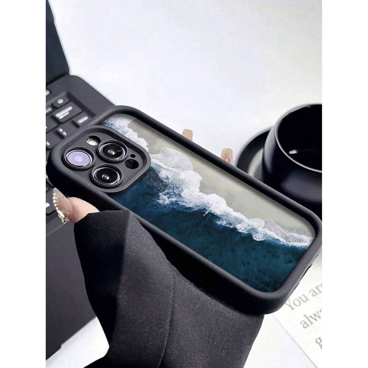 Black For iPhone Phone Case