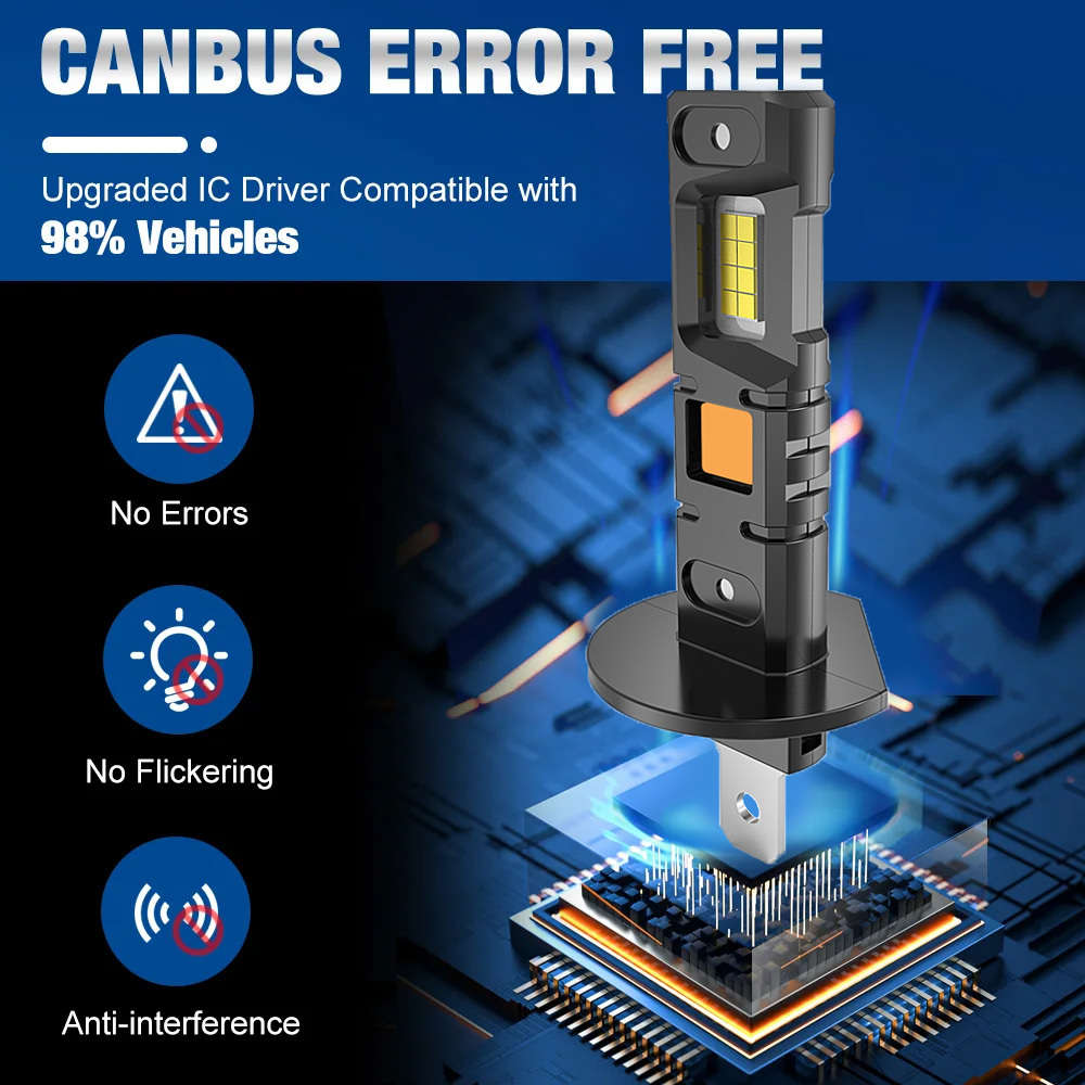 Car Lights Color 2Pcs H1