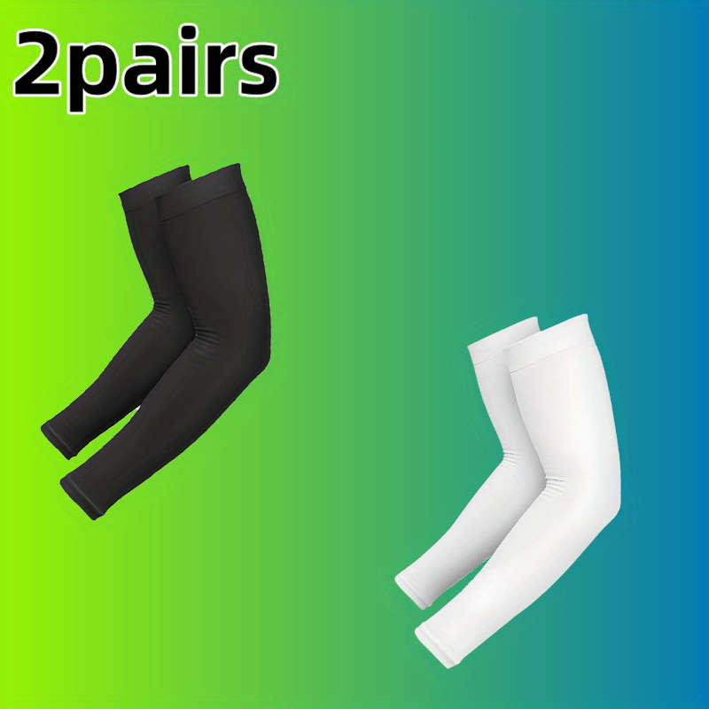 Sunscreen Sleeves Color Orange & Orange Set Of 2