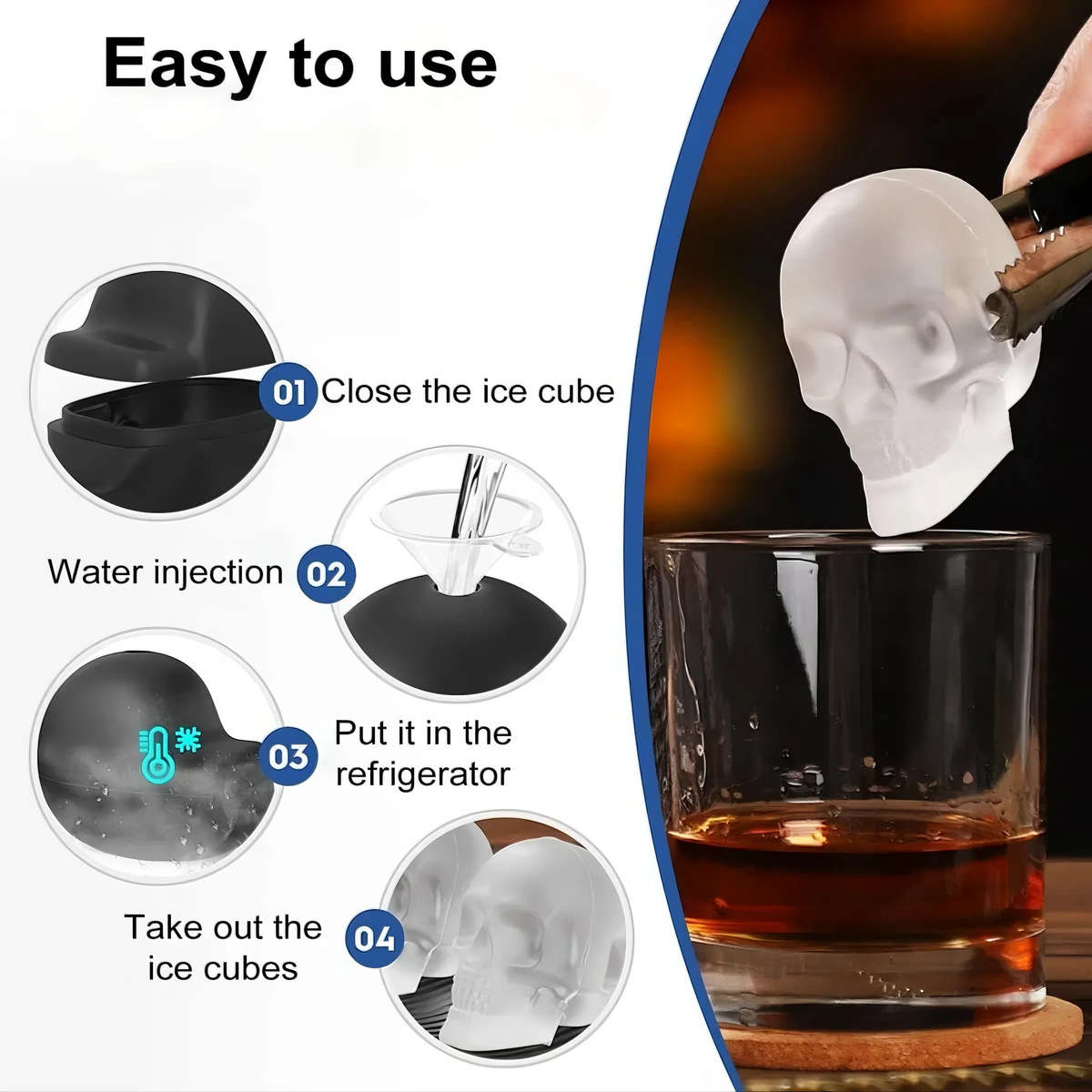 Ice Molds Color Gray