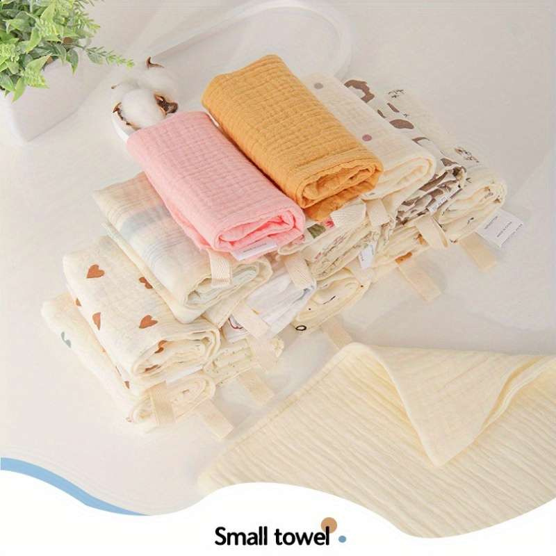 Towel Color 5 Pieces Xiaguang Wandao Size23*23