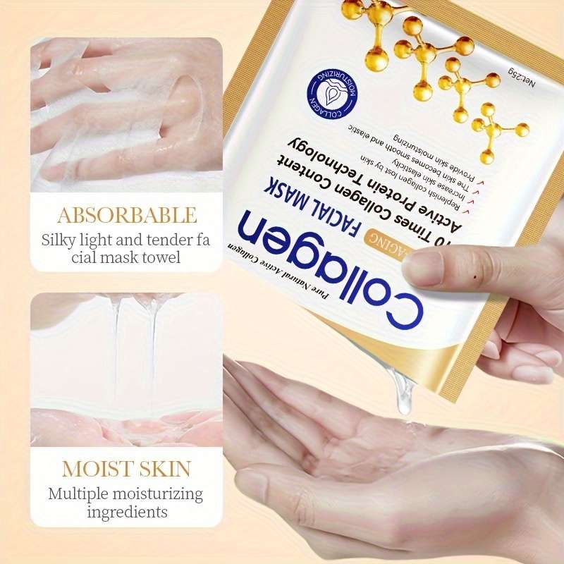 Facial Mask Quantity 10 Pcs  5Pcs Facial Mask   5Pc