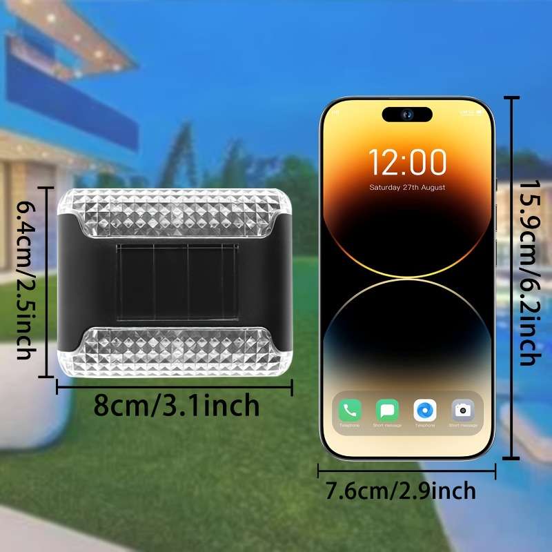 Solar Emergency Lights Color Warm Light Quantity6Pcs