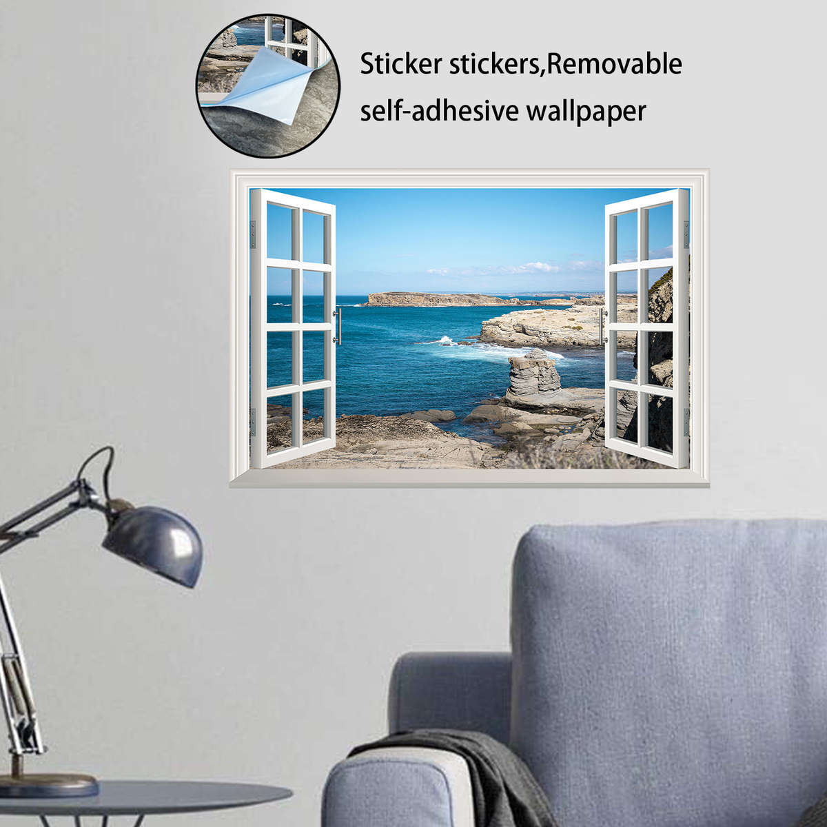 Wall Stickers Size 23.6X15.7Inch60X40Cm