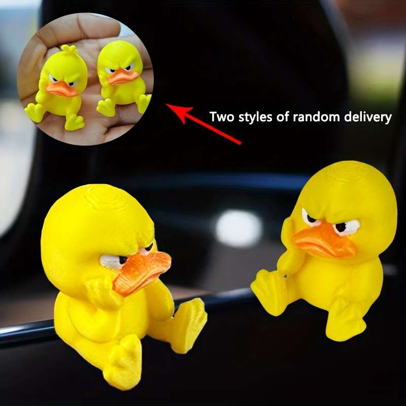 Car Interior Decor 2Pcscolor Yellow