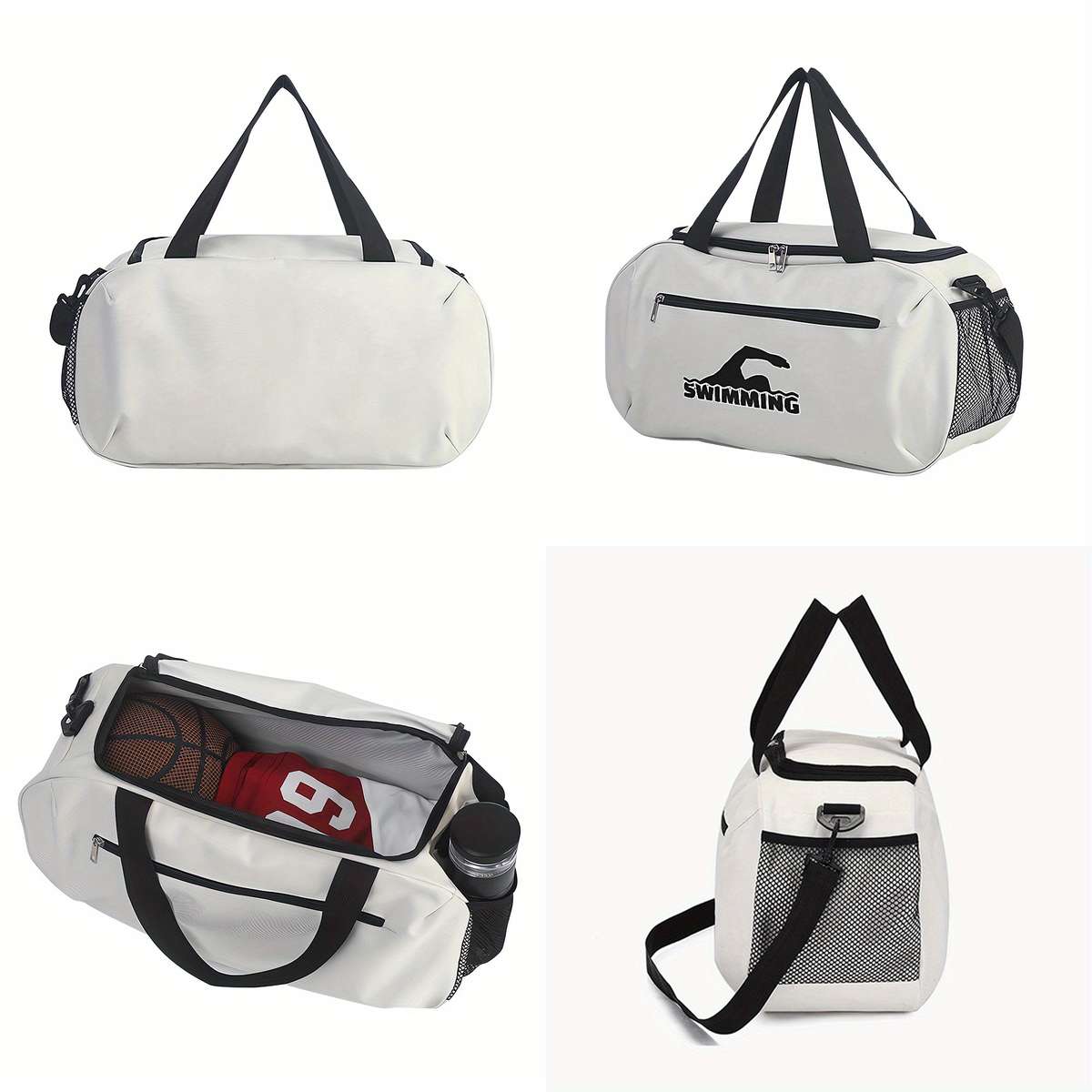 Sports And Fitness Bag White