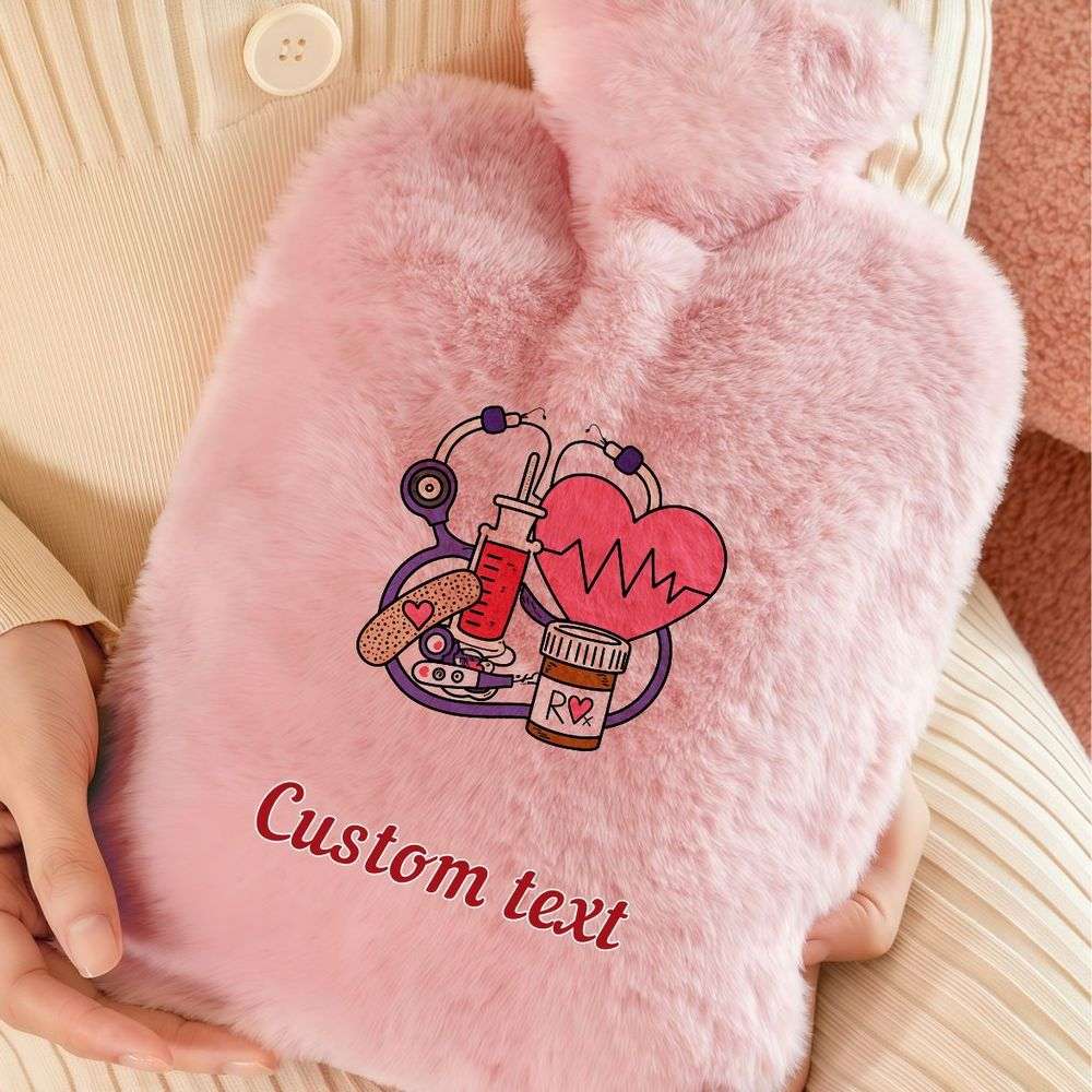 Hot Water Bottle Pink