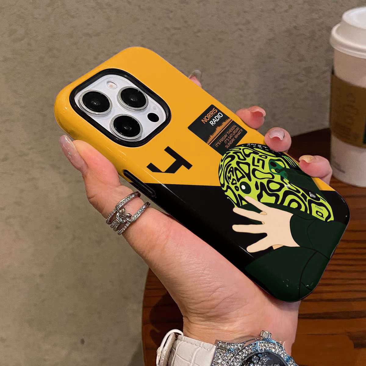 Mixed Color For iPhone No 4 Norris Phone Case