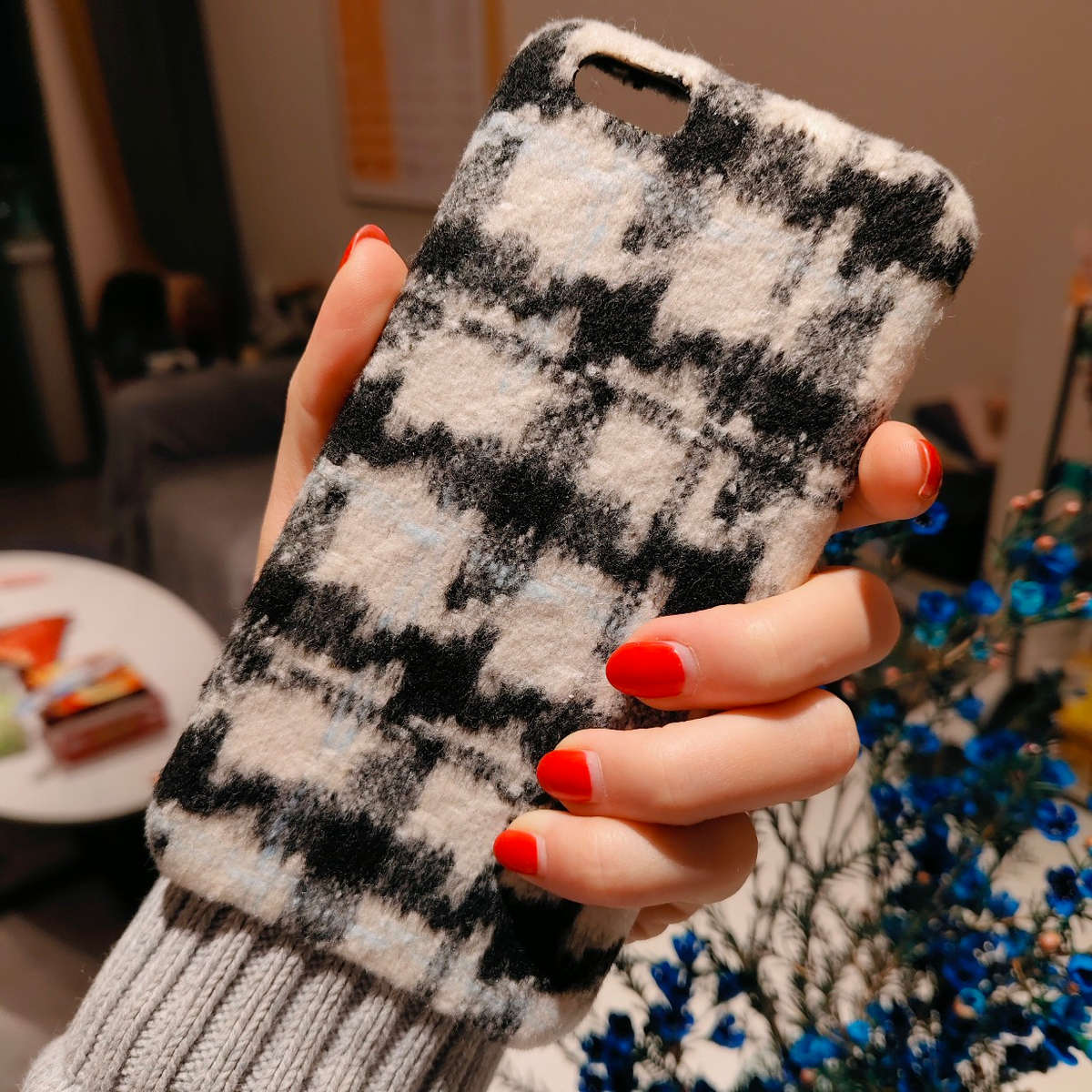 Black For iPhone Phone Case