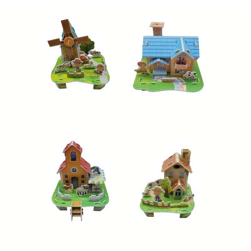 Building Toy Architectural Model Toy Set Model H 8