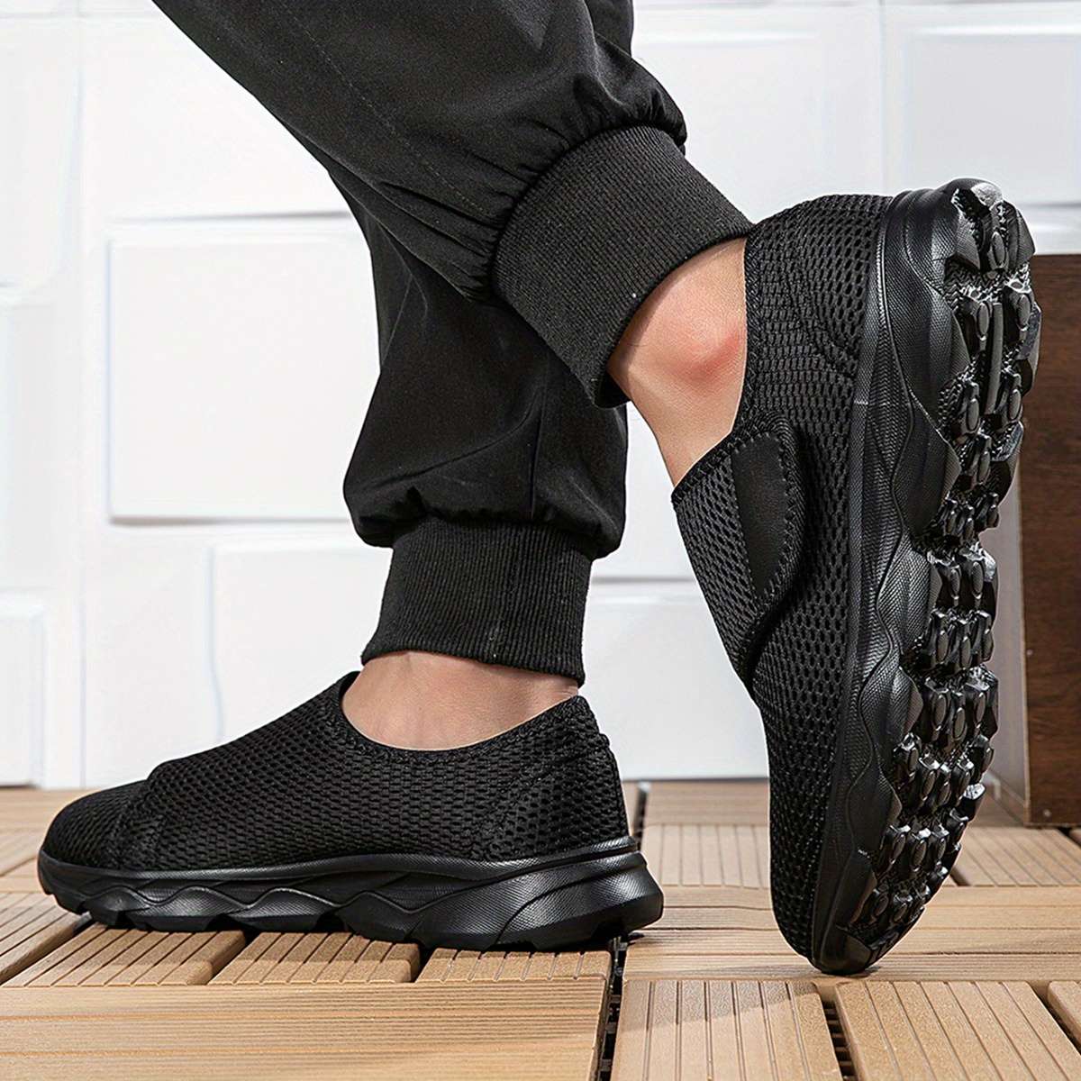 Sneakers Color Black Sizeuk 7.5