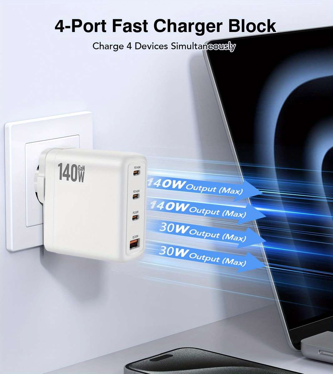 Charger Color White