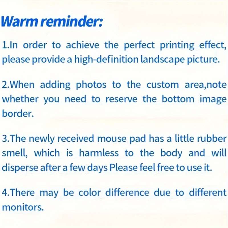 Mouse Pad Size 18*20Cm