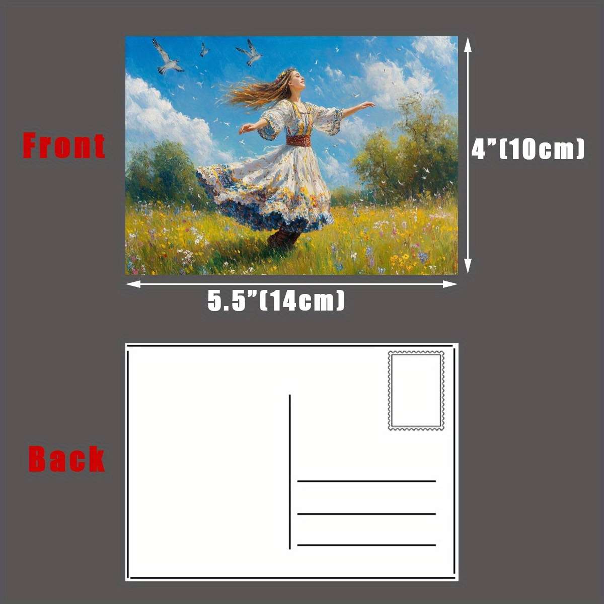 Greeting Cards Quantity 32Pcs